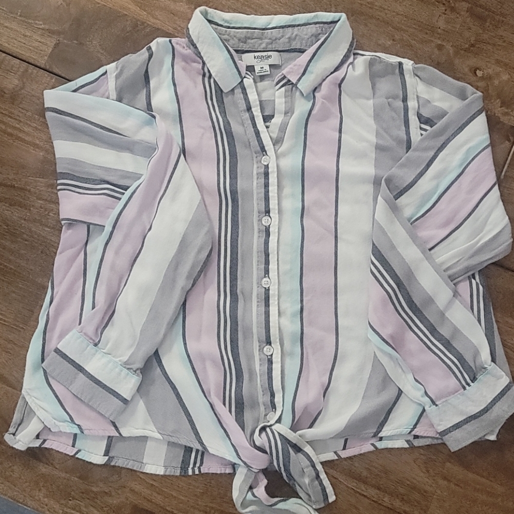 Kensie Jeans Button-Down
